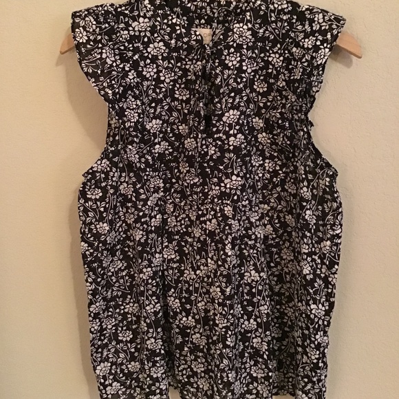 Loft floral top - Picture 1 of 8